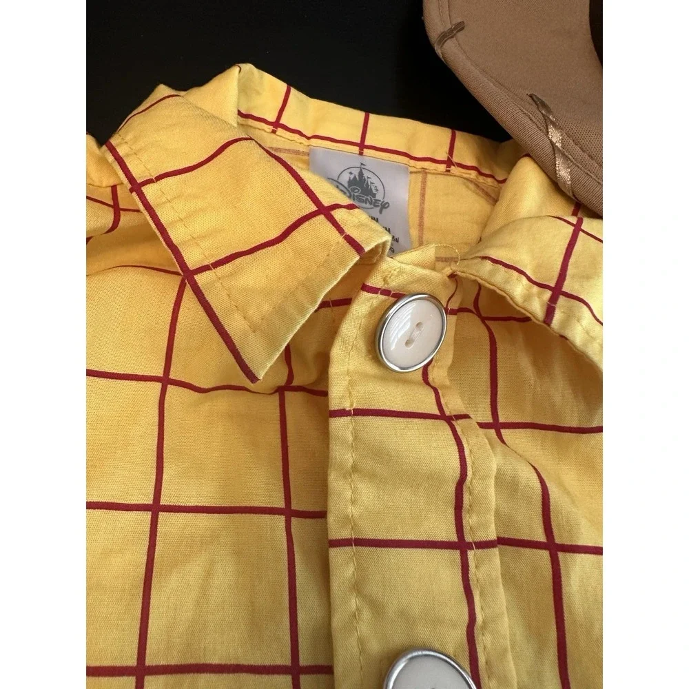 *Disney Park Toddler Toy Story‎ 3 Piece Woody Costume Size 18-24 Months